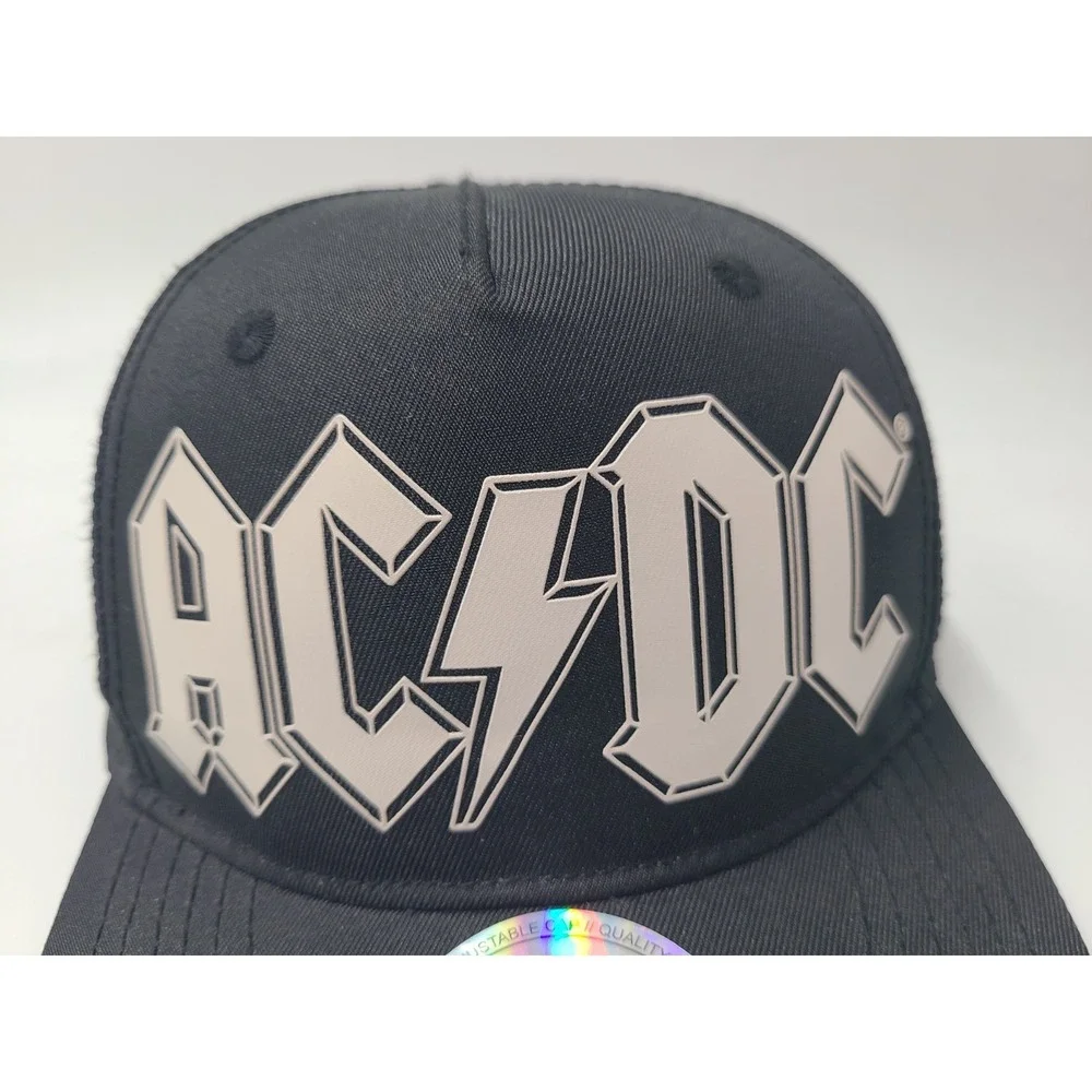 Kids 2-4‎ Years AC/DC H&M Snapback Hat Cap Polyester Rock Band Music Boys Black